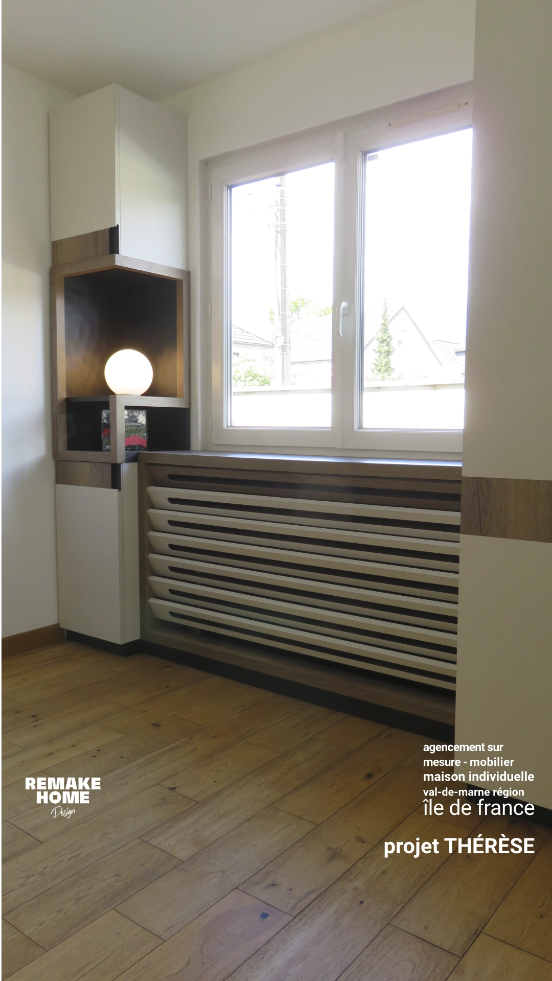 agencement mobilier sur mesure val de marne projet Therese apres - %