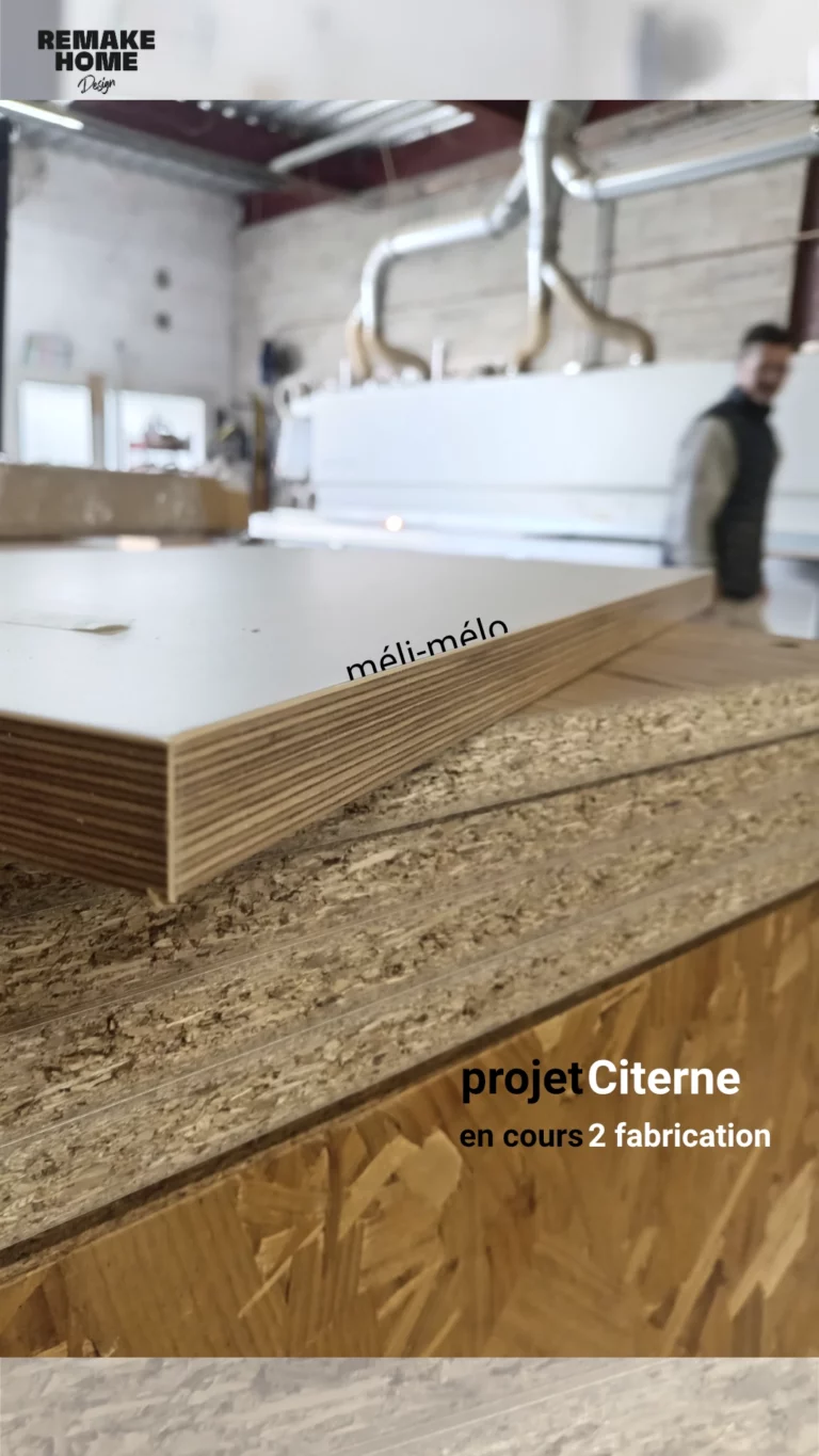 portfolio architecte d'intérieur Val de Marne en 10 images et plus - Paris - Île de France 24 fabrication à l'atelier de menuiserie sur mesure