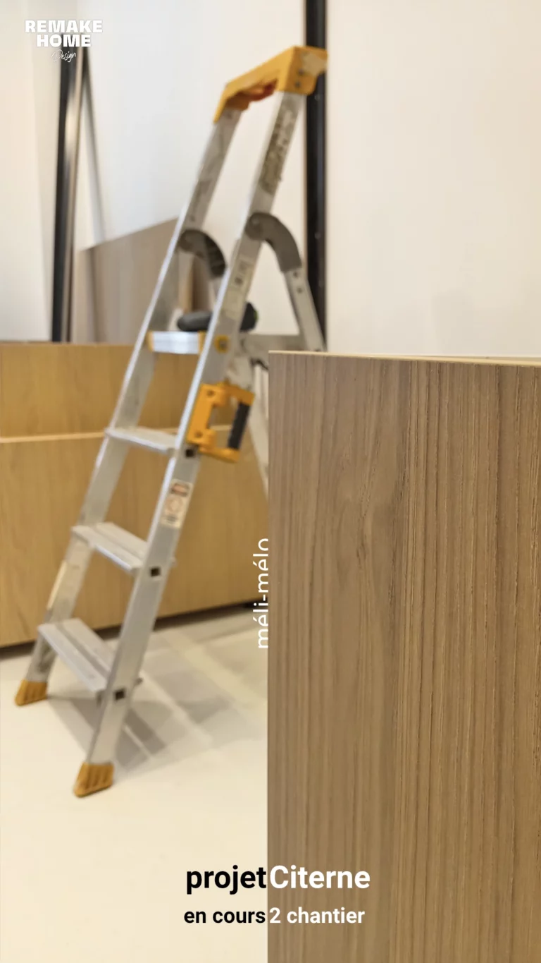 portfolio architecte d'intérieur Val de Marne en 10 images et plus - Paris - Île de France 34 travail de menuisier sur chantier de rénovation à Paris