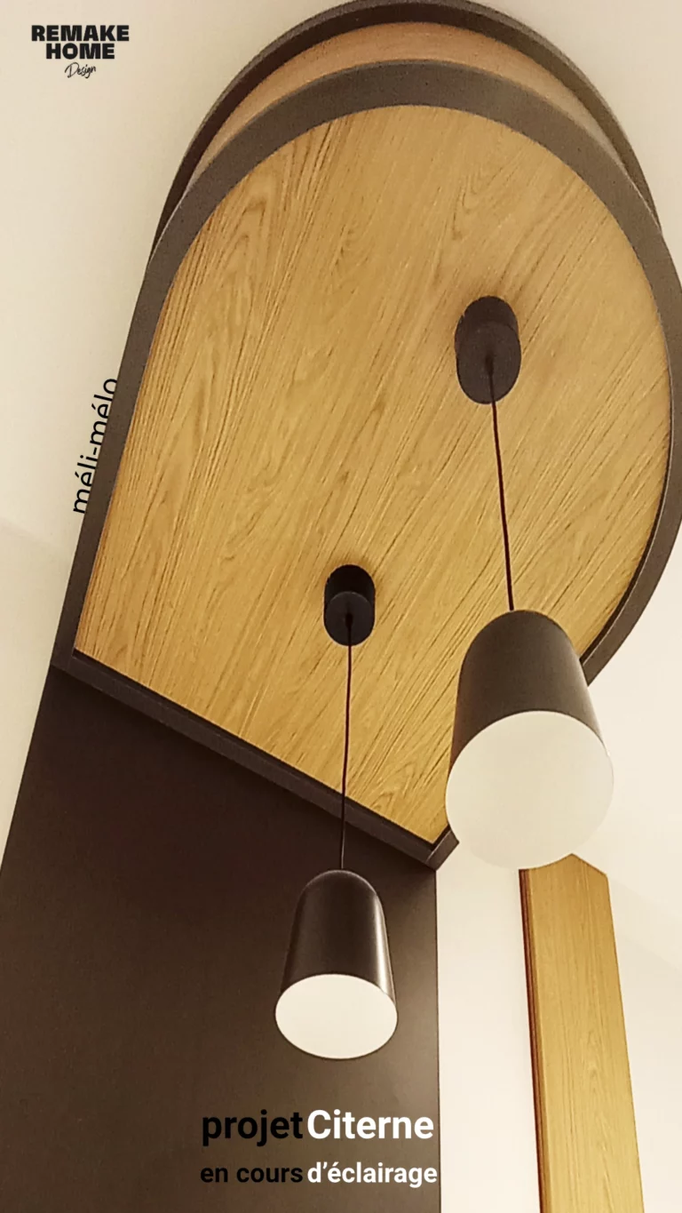 portfolio architecte d'intérieur Val de Marne en 10 images et plus - Paris - Île de France 16 coin repas et éclairage dans le studio