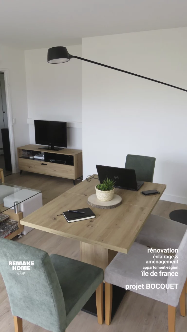 rénovation appartement Val de Marne designer d'espace - projet BOCQUET 3 rénovation appartement à saint-maur-des-fossés par architecte d'intérieur - projet bocquet